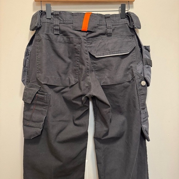 Helly Hansen Workwear Mens Chelsea Construction Pants Size 30 Cargo Multi Pocket - Picture 6 of 10